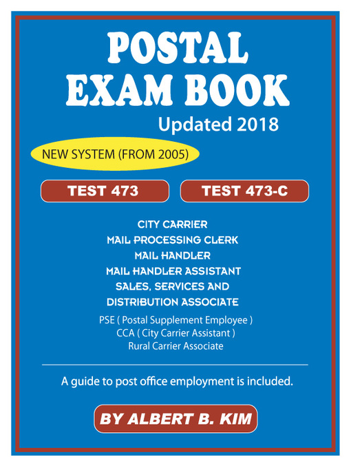 Title details for Postal Exam Book by Albert Kim - Available